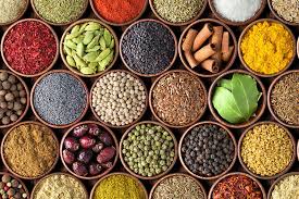 Assorted Indian spices